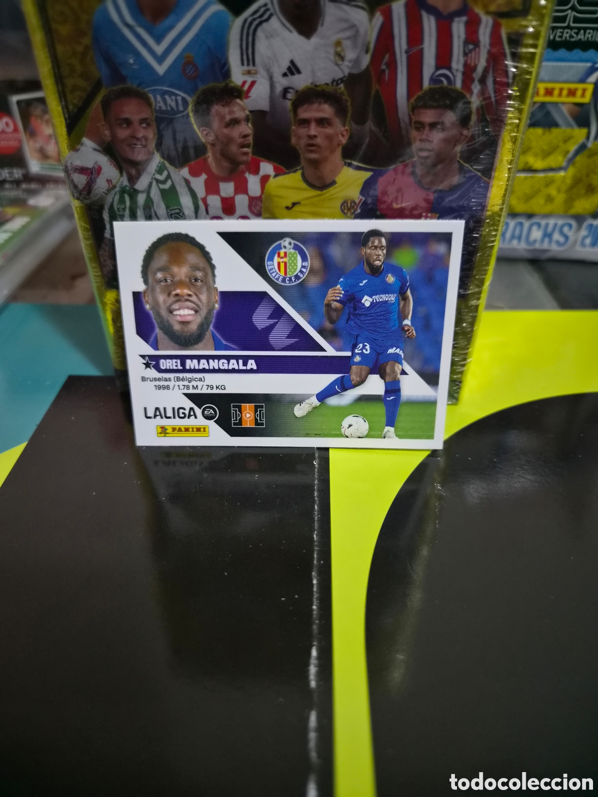 Fu&szlig;ball-Sticker: N&deg;15 Getafe Mangala Liga Este 26/27