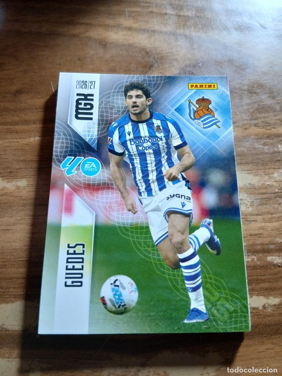 Fu&szlig;ball-Sticker: CARD MEGACRACKS TEMPORADA 26/27: GUEDES (REAL SOCIEDAD), N&deg; 322