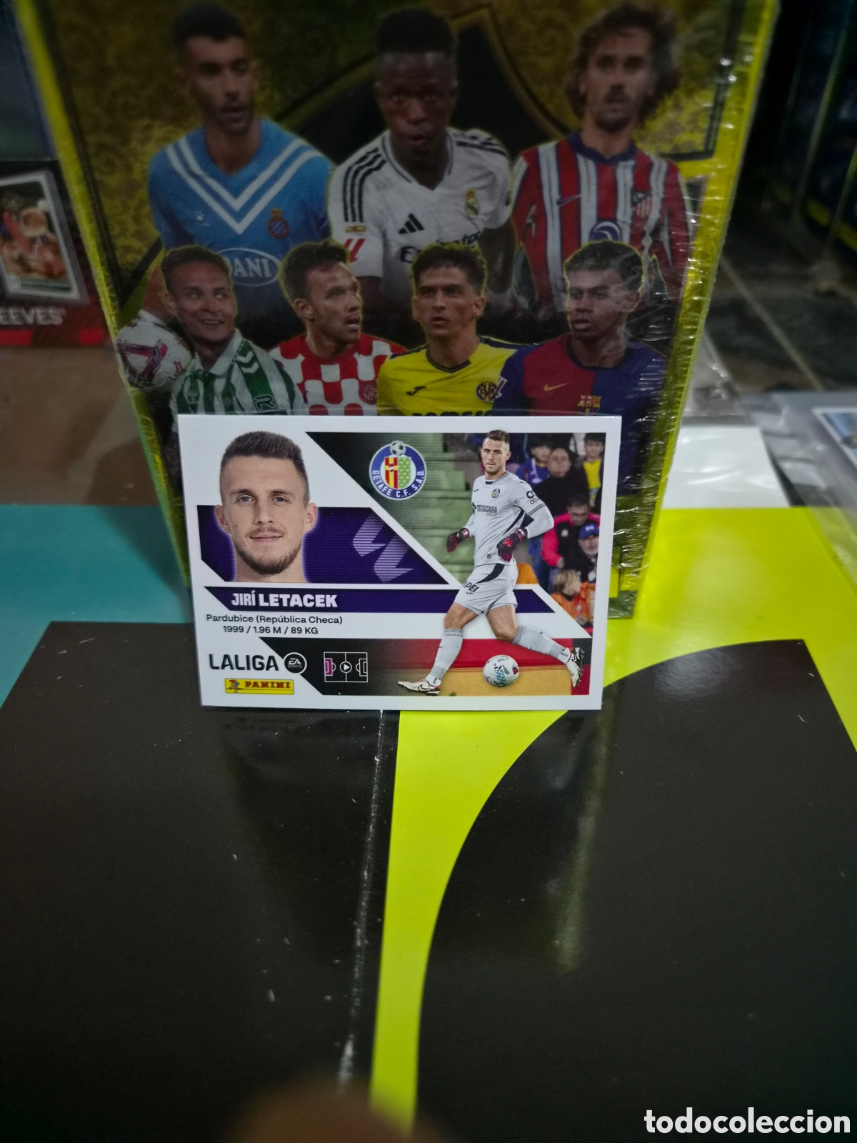 Figurine di Calcio: N&deg;4 Getafe Letacek Liga Este 26/27