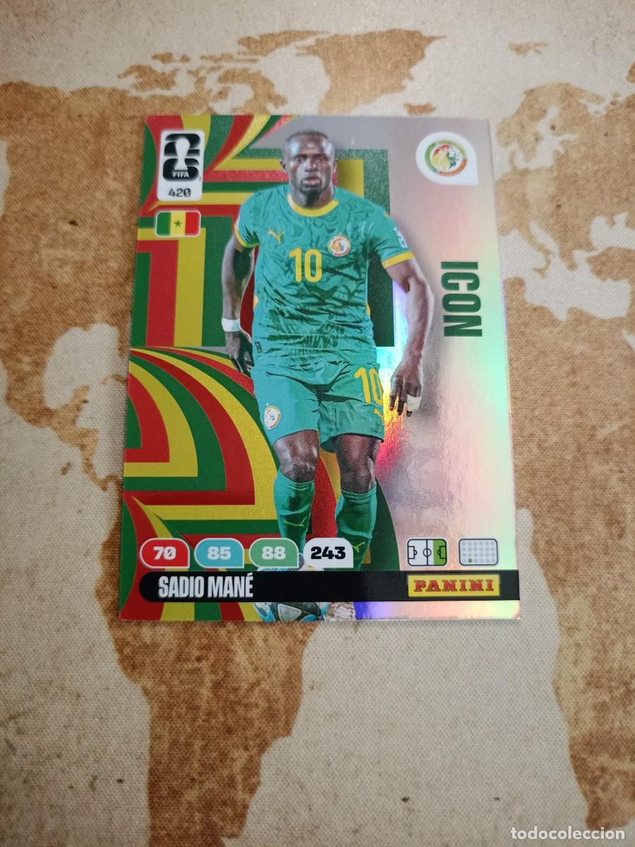Cromos de f&uacute;tbol: Senegal 420 SADIO MAN&Eacute; Adrenalyn WORLD cup 2026