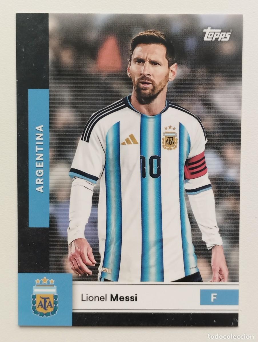 Cromos de f&uacute;tbol: CROMO CARD TOPPS 2026 LEO LIONEL MESSI 16 ARGENTINA