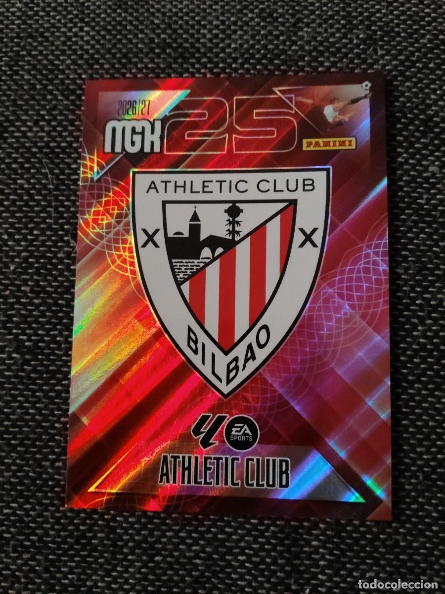 Cromos de f&uacute;tbol: 37 escudo Athletic club megacracks 2026-27