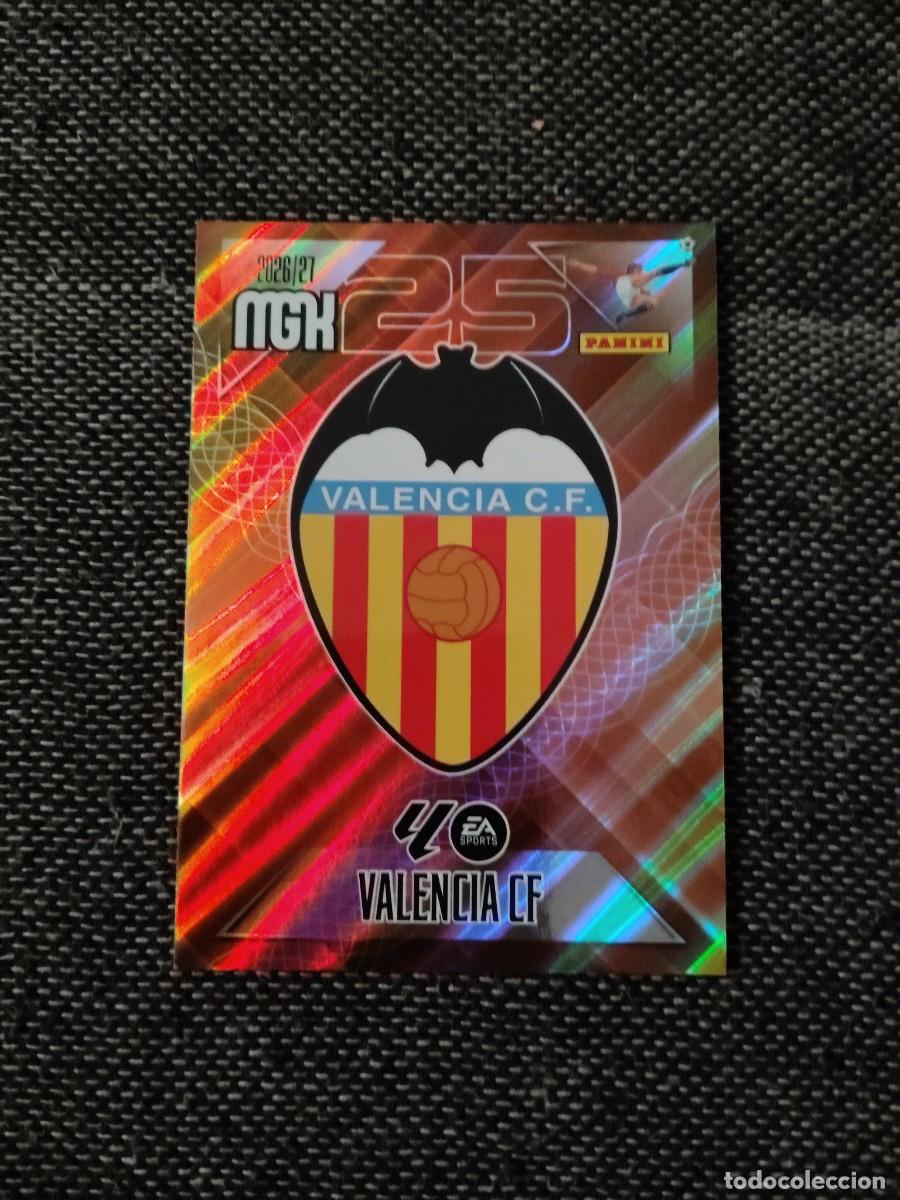 Cromos de f&uacute;tbol: 343 escudo valencia megacracks 2026-27