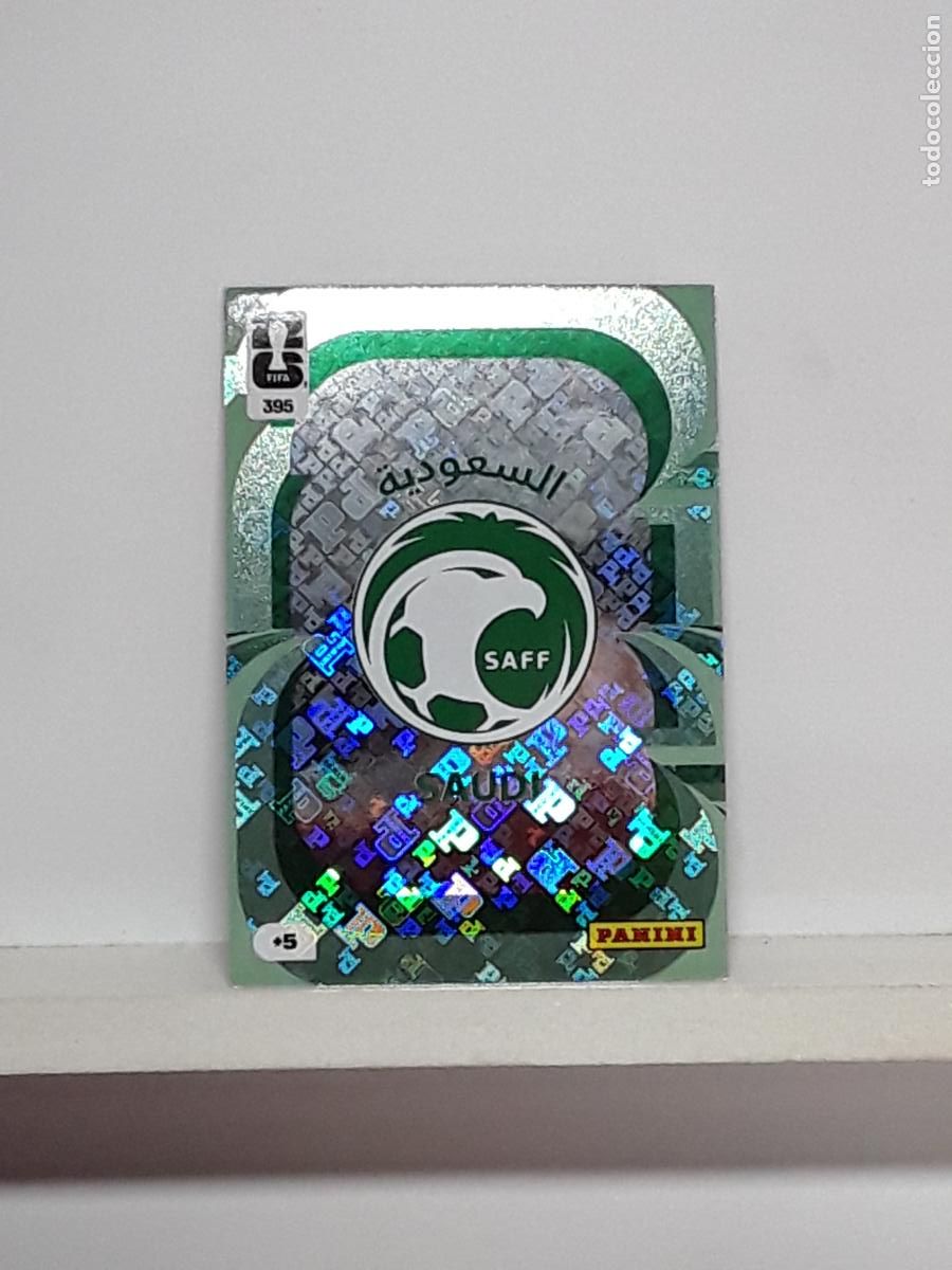 Cromos de f&uacute;tbol: ADRENALYN MUNDIAL 2026 WORLD CUP 26 ALBUM PANINI N 395 ARABIA SAUDI ESCUDO LOGO