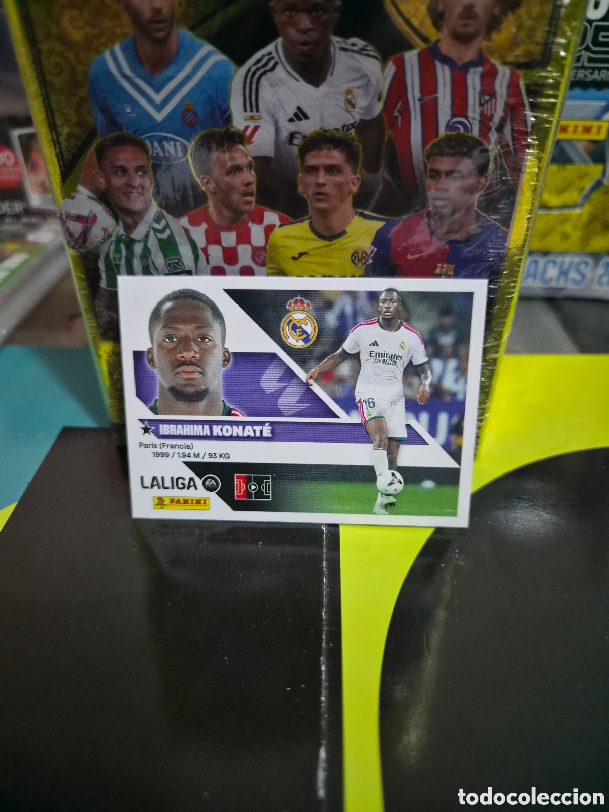 Cromos de f&uacute;tbol: N&deg;7Bis Real Madrid Konate Liga Este 26/27