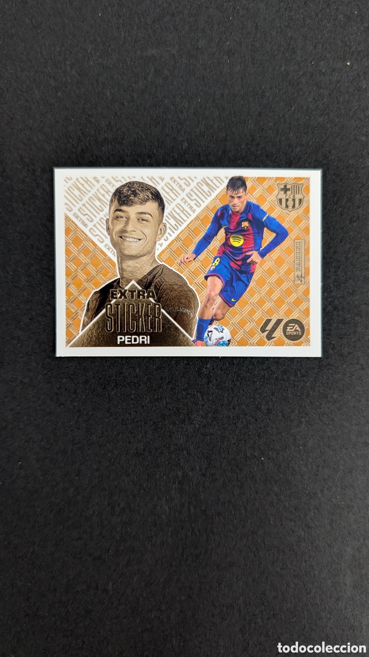 Cromos de f&uacute;tbol: PEDRI BARCELONA EXTRA STICKER BRONCE BRONZE LIGA ESTE 2026/27 26 27 NUNCA PEGADO