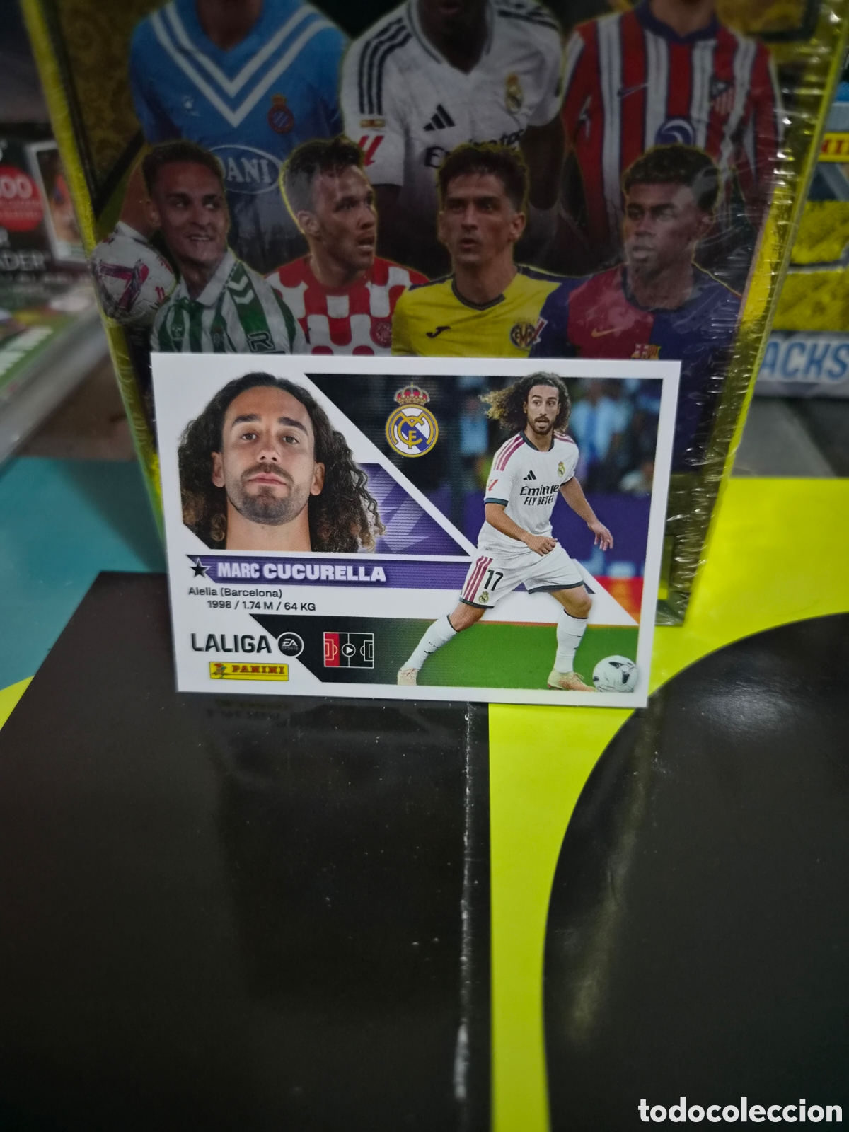 Cromos de f&uacute;tbol: N&deg;29 Fichaje Cucurella Liga Este 26/27