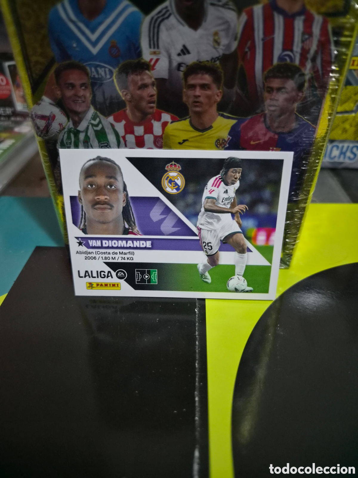 Cromos de f&uacute;tbol: N&deg;39 Fichaje Diomande Liga Este 26/27
