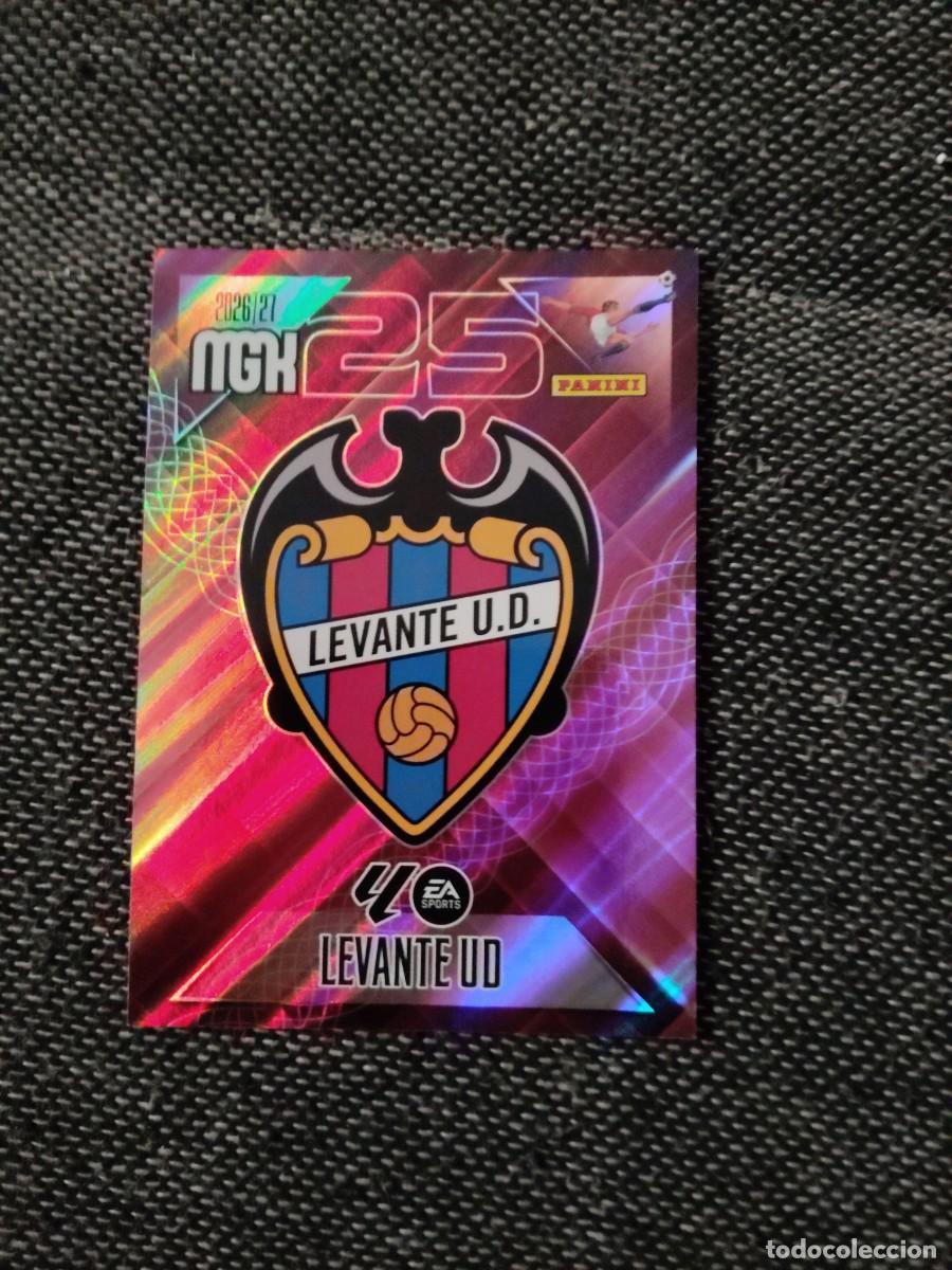 Cromos de f&uacute;tbol: 199 escudo levante megacracks 2926-27