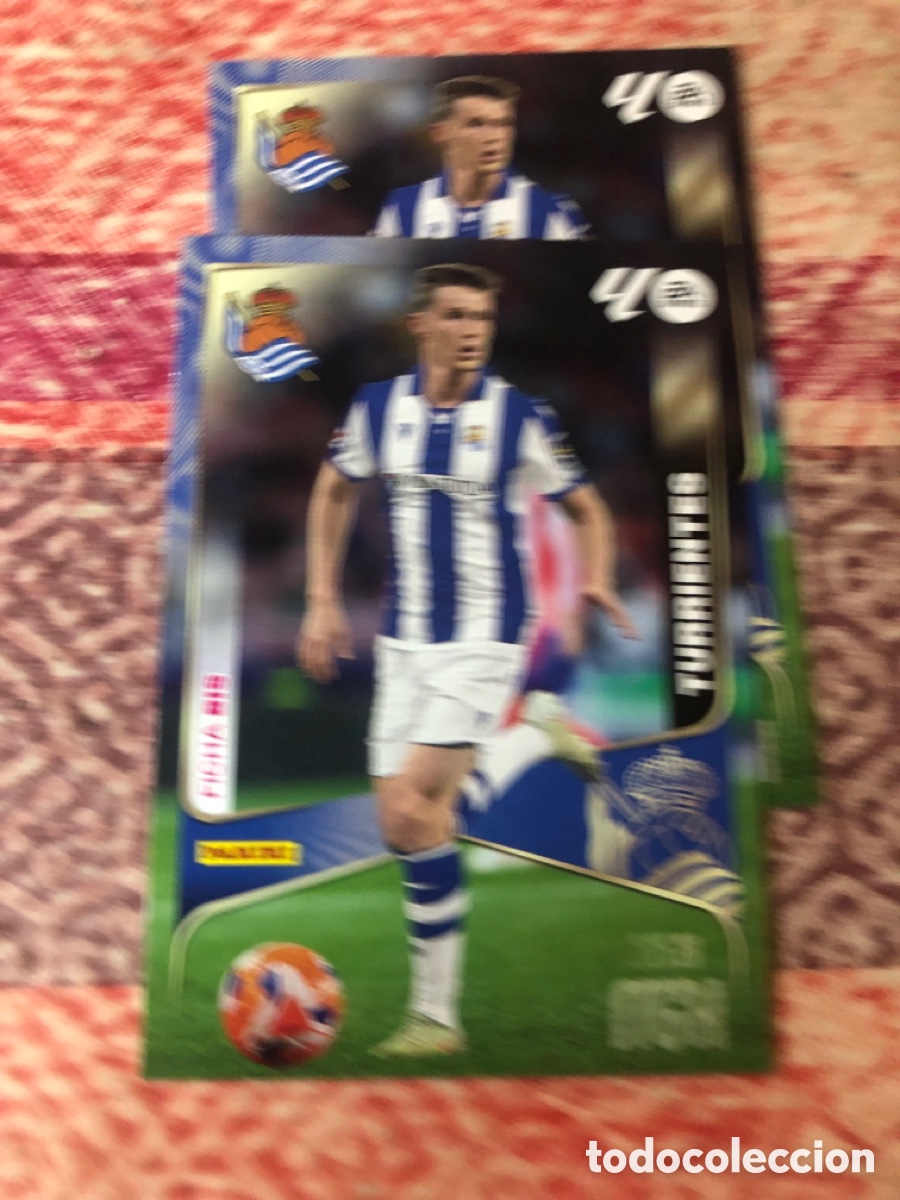 Fu&szlig;ball-Sticker: Turrientes n&uacute;mero 315 Bis De la Real Sociedad megacracks 25-26 2025-2026
