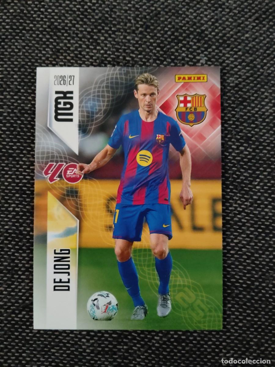 Cromos de f&uacute;tbol: 82 de jong FC Barcelona megacracks 2026-27