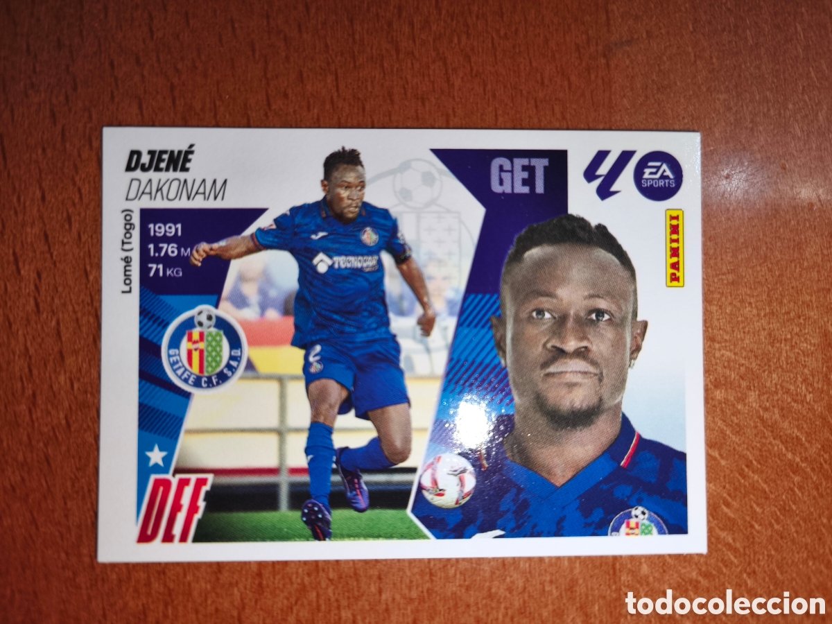 Cromos de f&uacute;tbol: Djene n&deg;8 liga este 25/26 Getafe