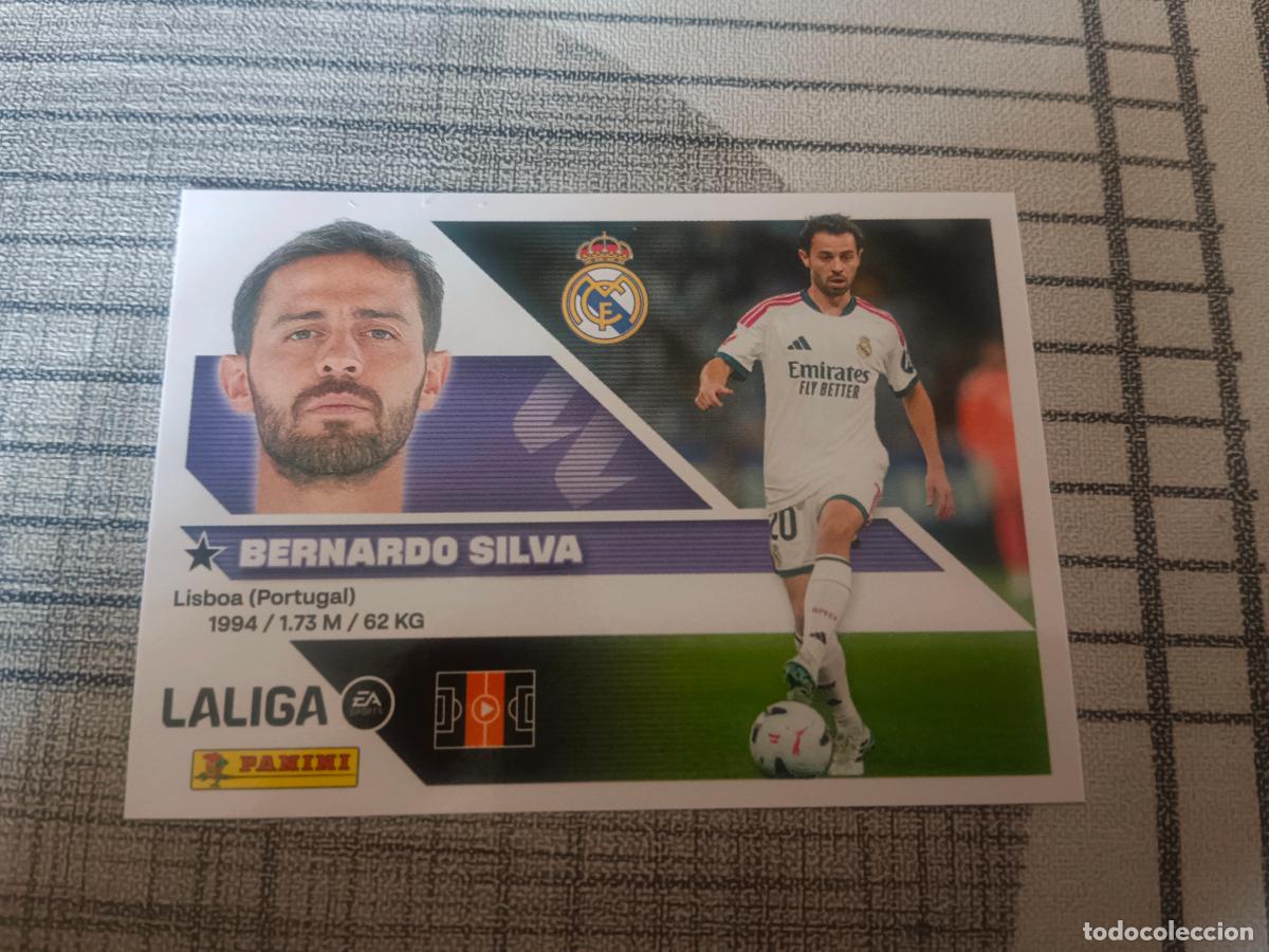 Cartes &agrave; collectionner de Football: TEMPORADA 2026 2027 26 27 3&ordf; TERCERA EDICION FICHAJE N&ordm; 21 BERNARDO SILVA REAL MADRID