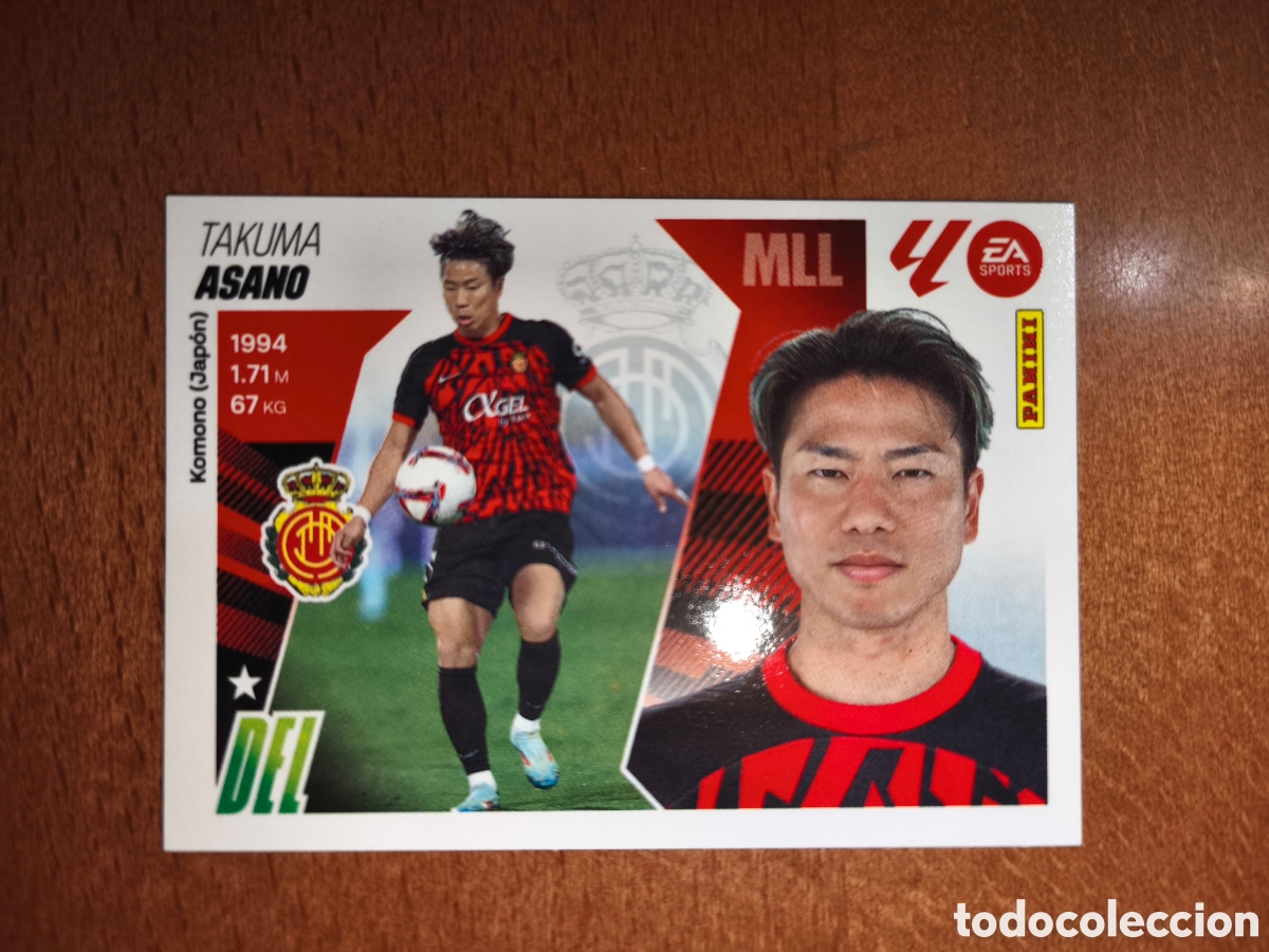 Cartes &agrave; collectionner de Football: Asano n&deg;18 liga este 25/26 Real Mallorca