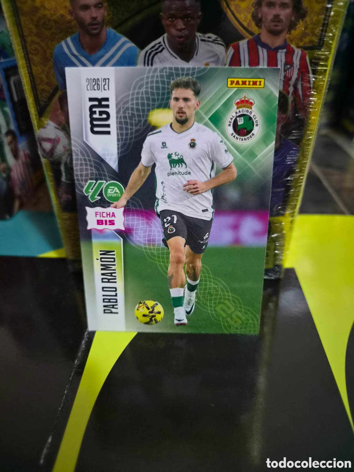 Cromos de f&uacute;tbol: N&deg;275Bis Racing de Santander Pablo Ram&oacute;n Megacracks 26/27