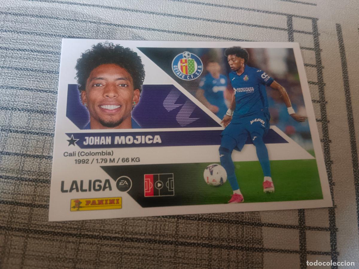 Cromos de f&uacute;tbol: TEMPORADA 2026 2027 26 27 3&ordf; TERCERA EDICION FICHAJE N&ordm; 23 JOHAN MOJICA GETAFE