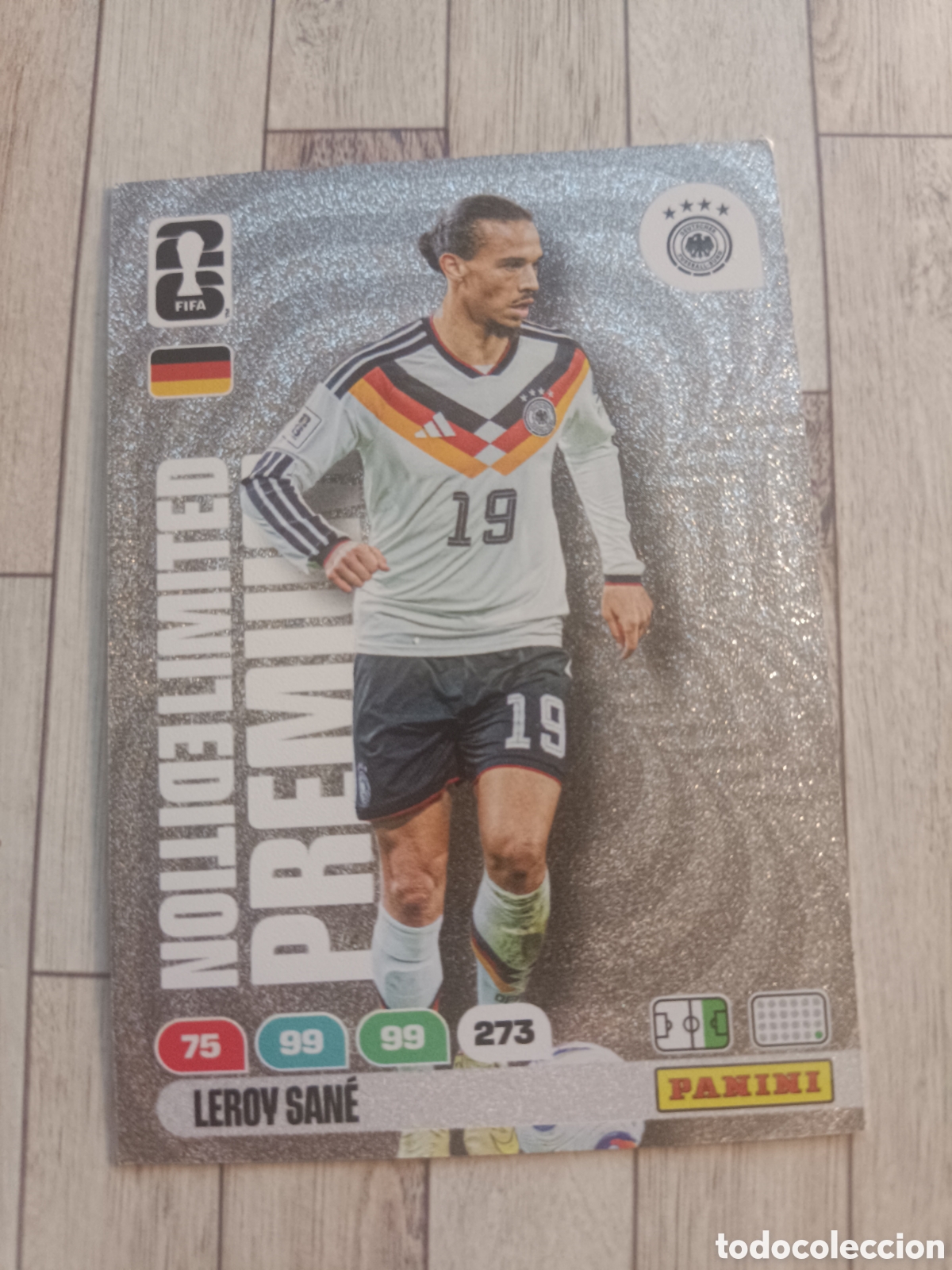 Cromos de f&uacute;tbol: LEROY SANE ALEMANIA GERMANY PREMIUM LIMITED EDITION ADRENALYN XL MUNDIAL WORLD CUP 2026 PANINI 26