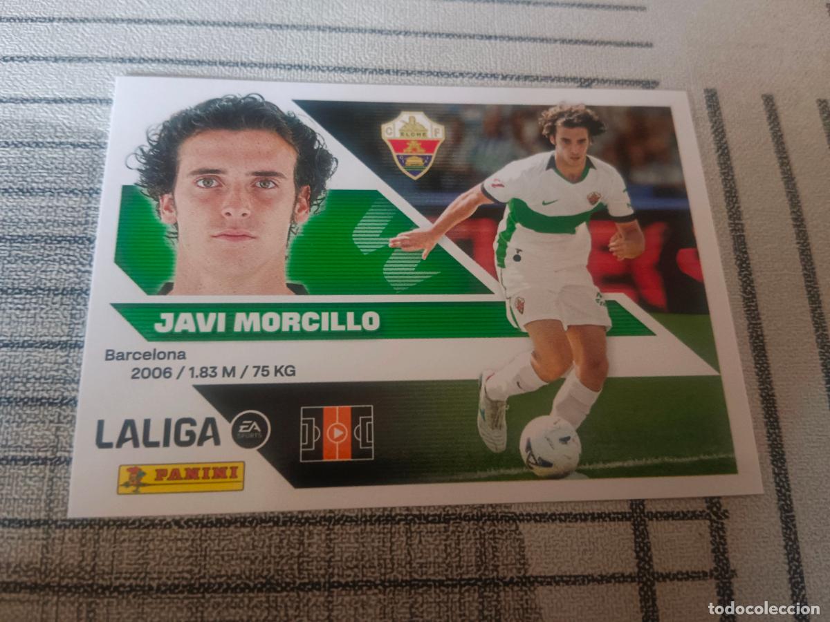 Football Stickers: TEMPORADA 2026 2027 26 27 3&ordf; TERCERA EDICION FICHAJE N&ordm; 26 JAVI MORCILLO ELCHE