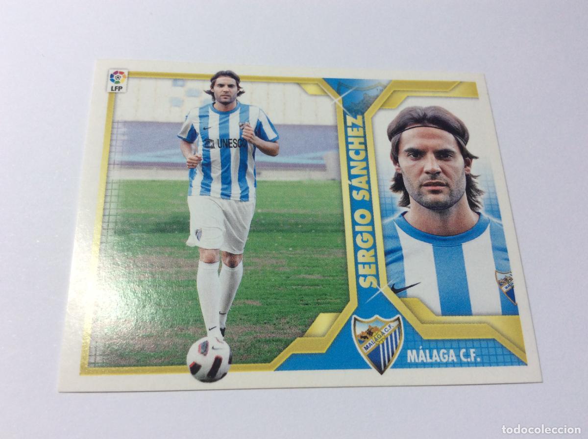 Fu&szlig;ball-Sticker: UF12 UF 12 Sergio S&aacute;nchez M&aacute;laga CF Liga Este 2011 2012 11 12