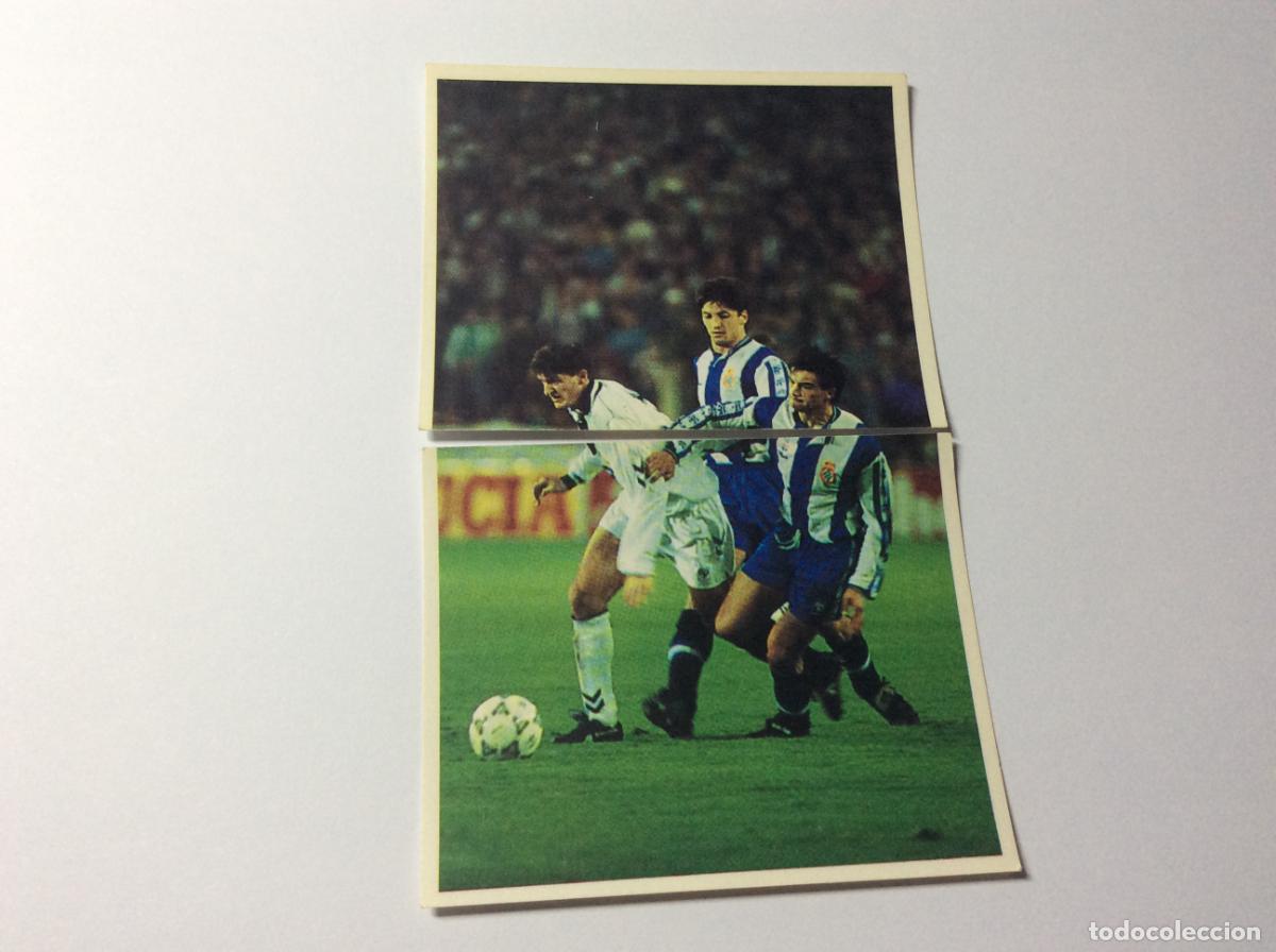 Fu&szlig;ball-Sticker: 115 116 Lasa Real Madrid Magic Box 1994 1995 94 95