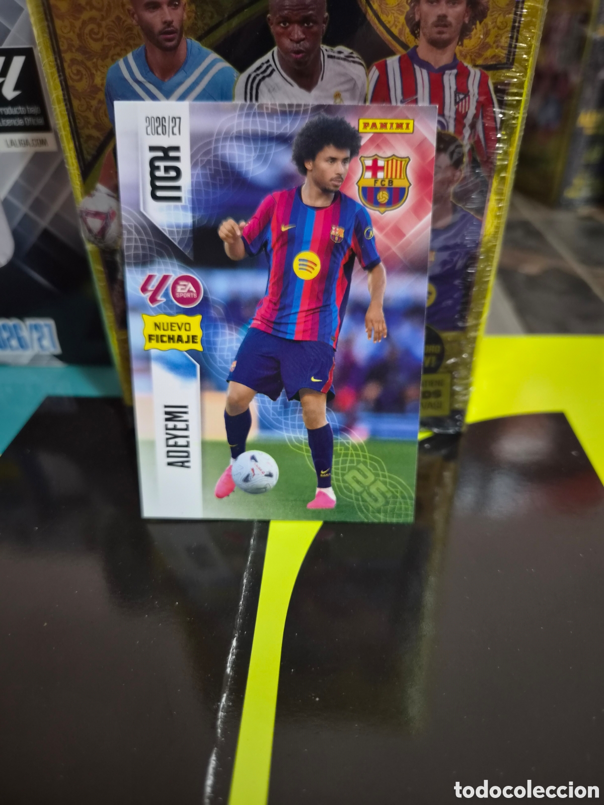 Cromos de f&uacute;tbol: N&deg;489 Nuevo Fichaje Adeyemi Megacracks 26/27