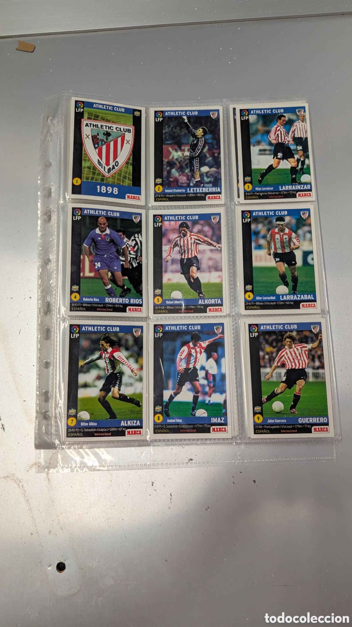Cromos de f&uacute;tbol: COLECCI&Oacute;N COMPLETA TODO EDITADO DIARIO MARCA LIGA 1998/1999 98 99 PERFECTO ESTADO ARCHIVADA