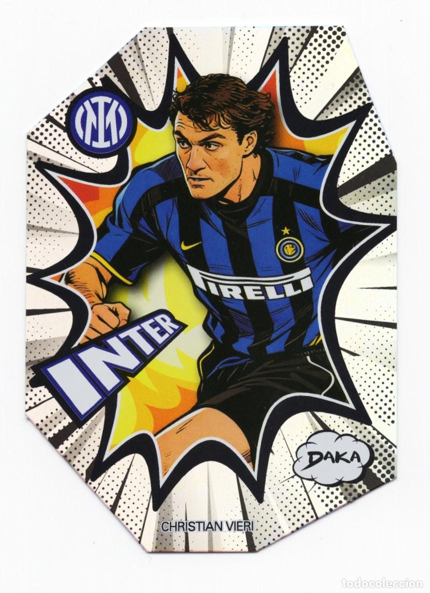 Cromos de f&uacute;tbol: Christian Vieri Inter Daka Boom Numerada 47 /149
