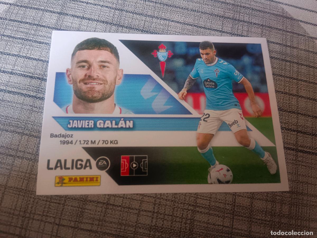 Cromos de f&uacute;tbol: TEMPORADA 2026 2027 26 27 3&ordf; TERCERA EDICION FICHAJE N&ordm; 37 JAVI GALAN CELTA