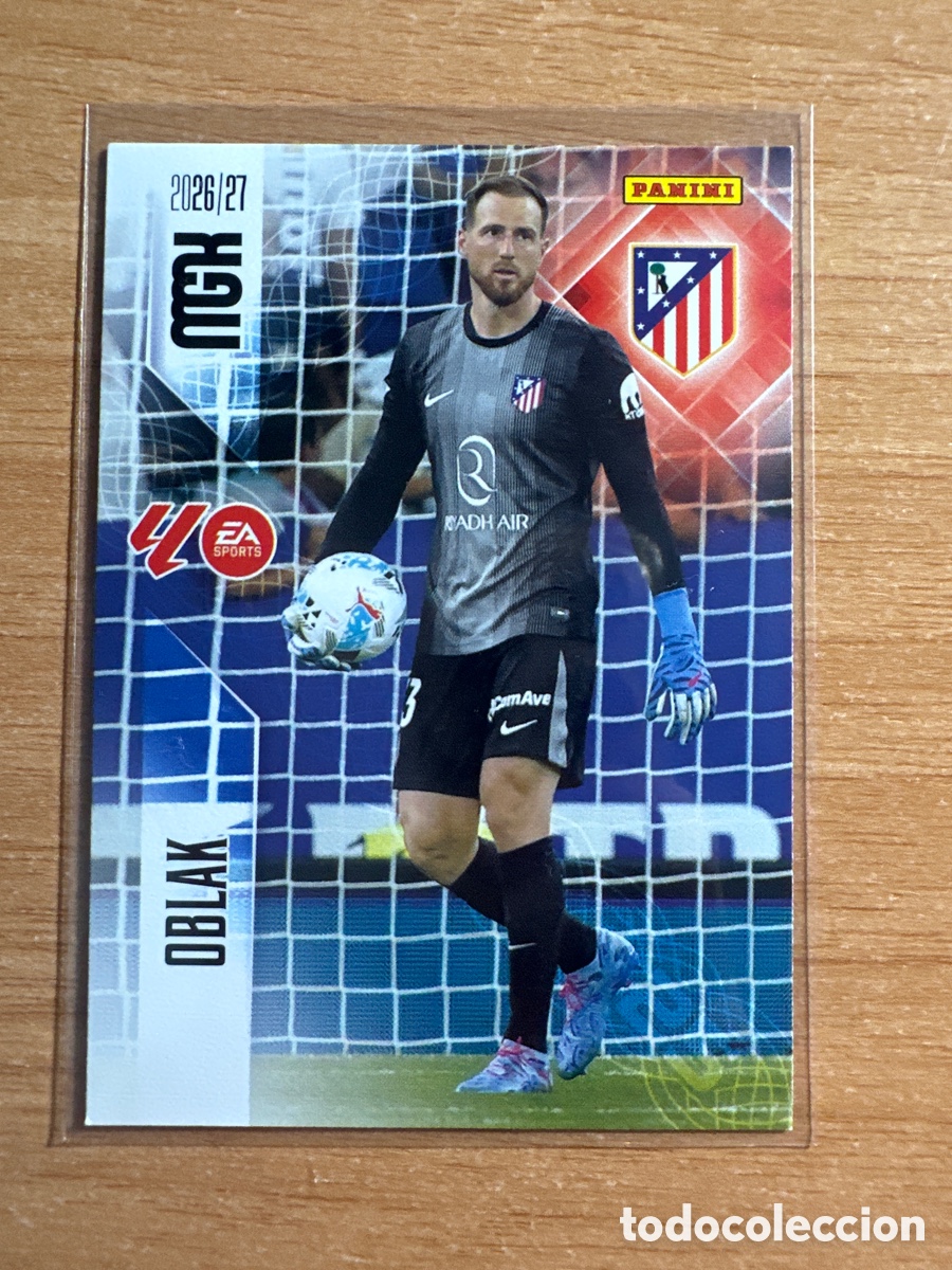 Cromos de f&uacute;tbol: 56 OBLAK ATL&Eacute;TICO DE MADRID MEGACRACKS 2026 2027 (MGK 26 27)