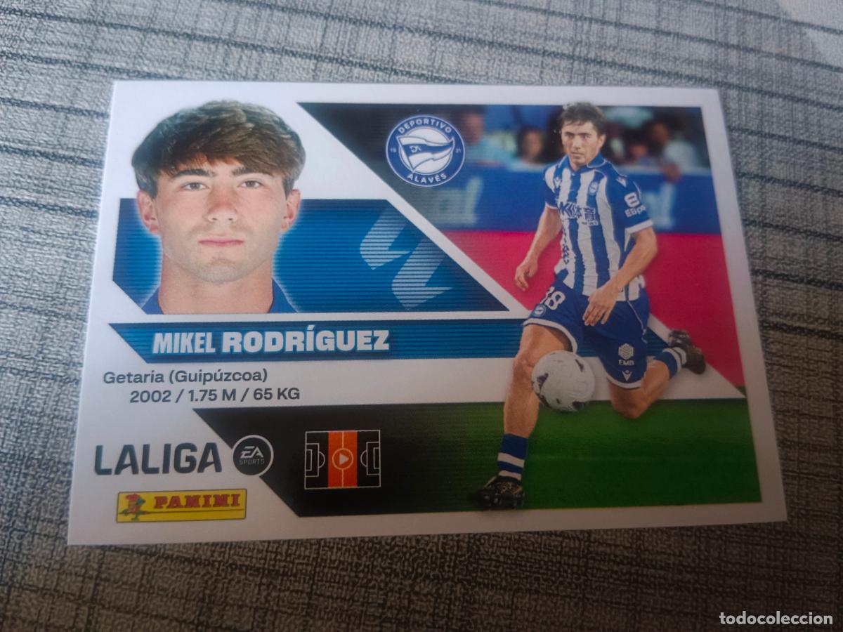 Cromos de f&uacute;tbol: TEMPORADA 2026 2027 26 27 3&ordf; TERCERA EDICION N&ordm;10 10 MIKEL RODRIGUEZ ALAVES NUEVO