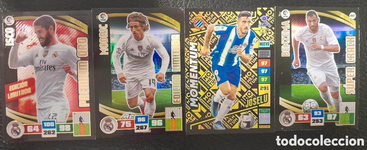 Football Stickers: Lote mixto 16 cartas, yamal, messi, firmadas, rookies