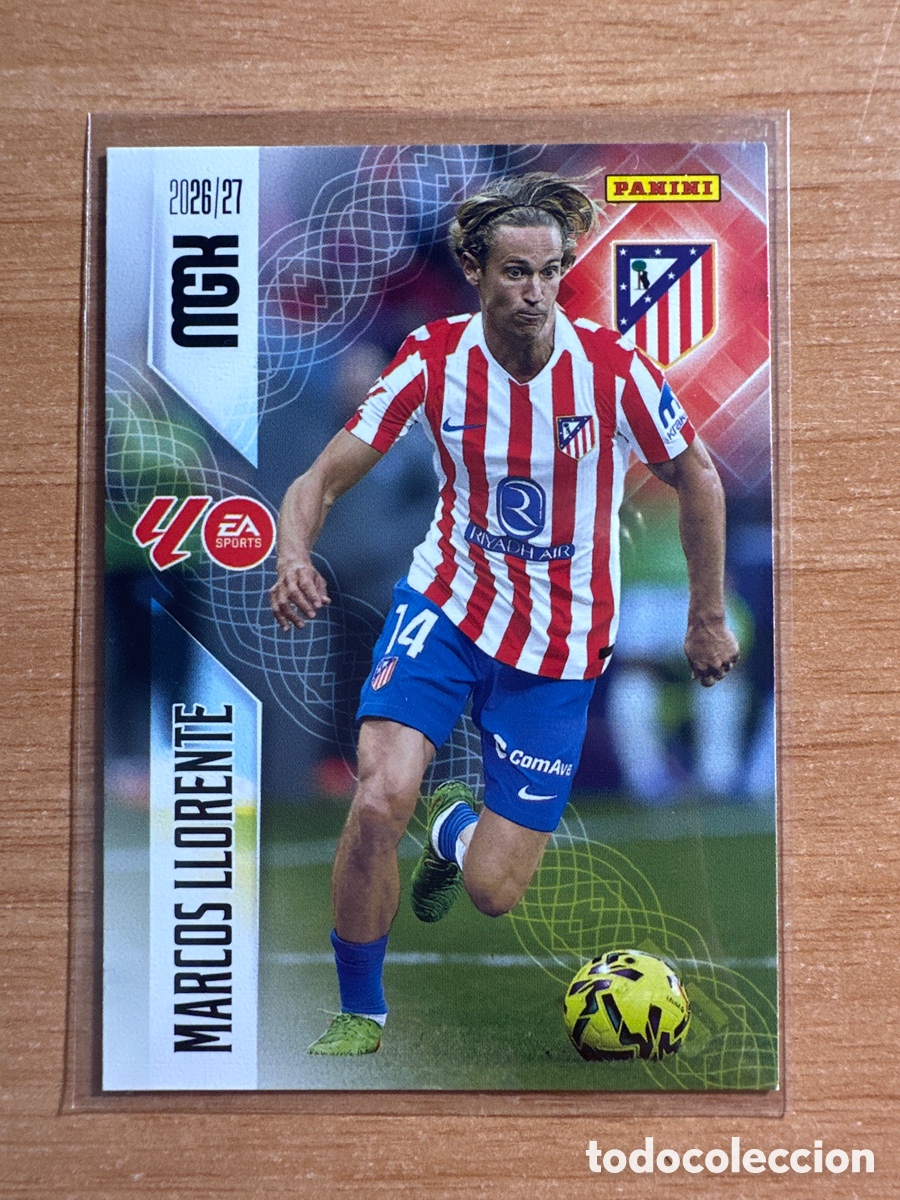 Cromos de f&uacute;tbol: 58 MARCOS LLORENTE ATL&Eacute;TICO DE MADRID MEGACRACKS 2026 2027 (MGK 26 27)