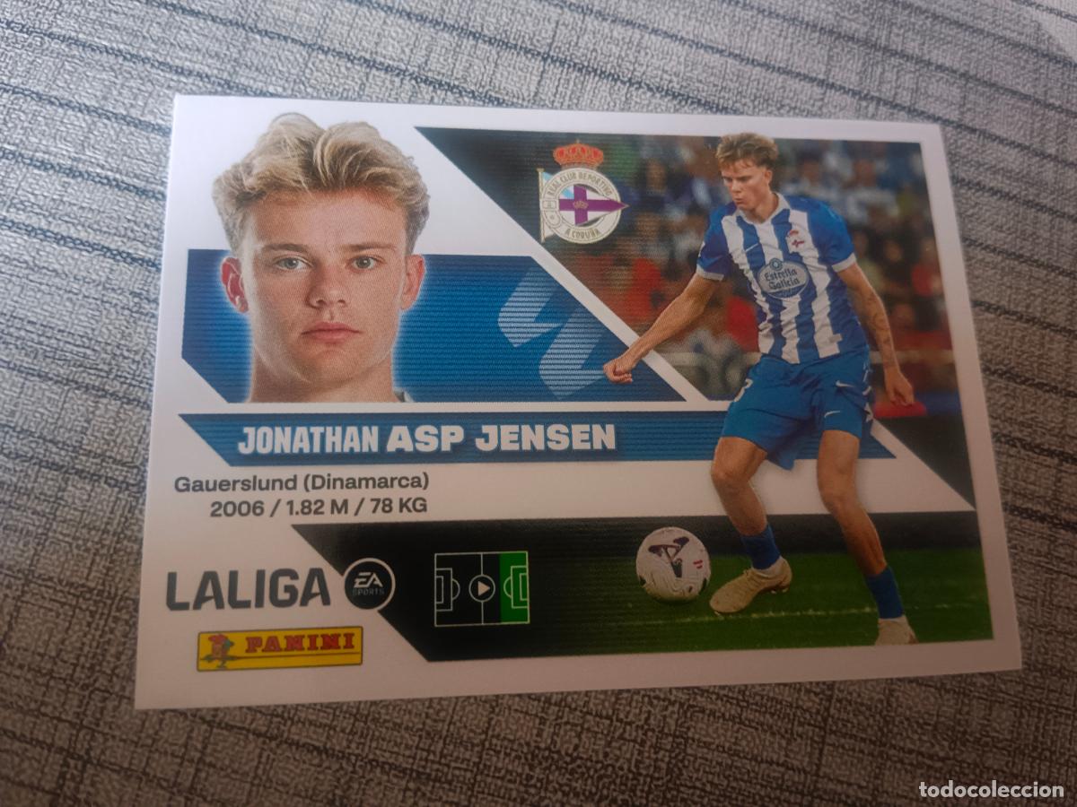 Cromos de f&uacute;tbol: TEMPORADA 2026 2027 26 27 3&ordf; TERCERA EDICION N&ordm;17 17 ASP JENSEN DEPORTIVO DE LA CORU&Ntilde;A NUEVO