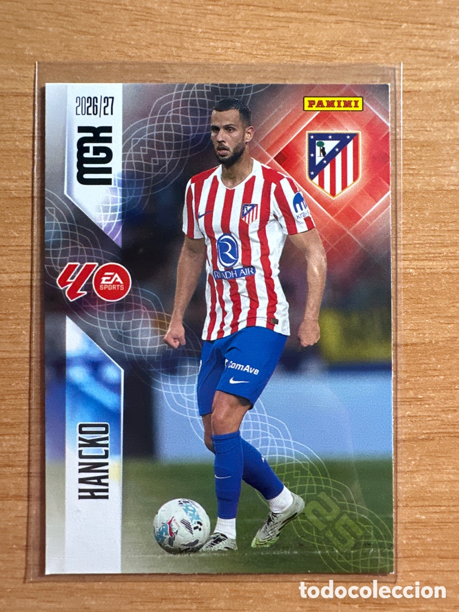Cromos de f&uacute;tbol: 62 HANCKO ATL&Eacute;TICO DE MADRID MEGACRACKS 2026 2027 (MGK 26 27)