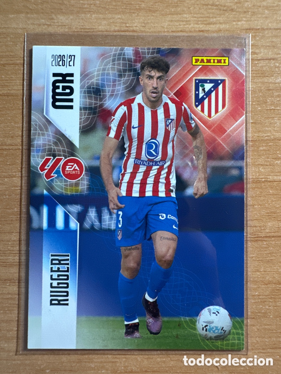 Cromos de f&uacute;tbol: 63 RUGGERI ATL&Eacute;TICO DE MADRID MEGACRACKS 2026 2027 (MGK 26 27)