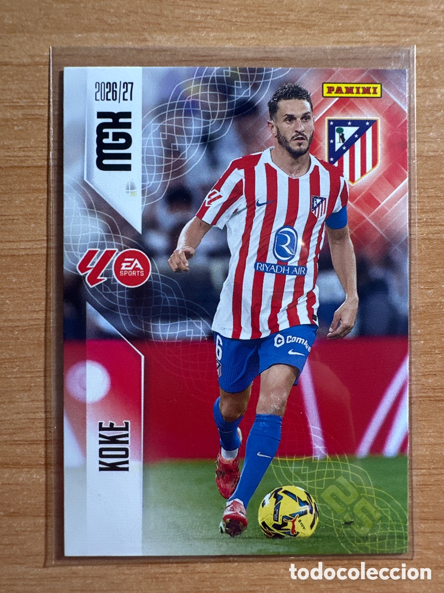 Cromos de f&uacute;tbol: 64 KOKE ATL&Eacute;TICO DE MADRID MEGACRACKS 2026 2027 (MGK 26 27)