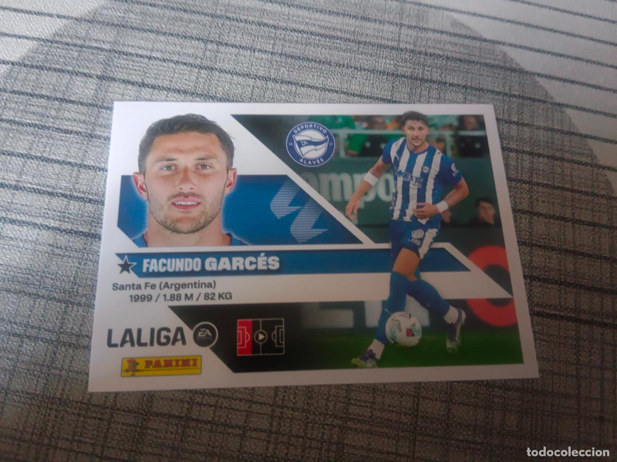 Football Stickers: TEMPORADA 2026 2027 26 27 3&ordf; TERCERA EDICION COLOCA 8 BIS GARCES DEPORTIVO ALAVES NUEVO