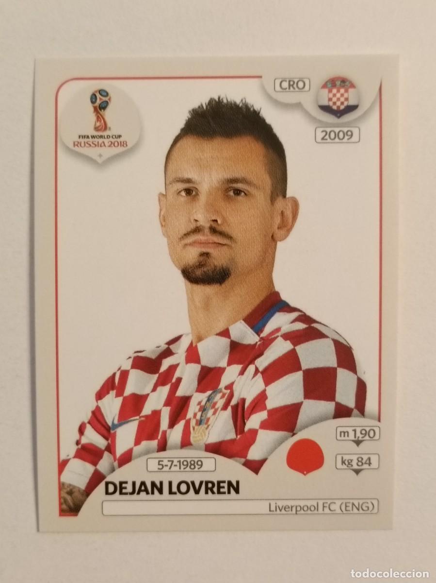 Fu&szlig;ball-Sticker: #305 LOVREN (CROACIA) MUNDIAL RUSIA 2018 PANINI VERSION ROSA