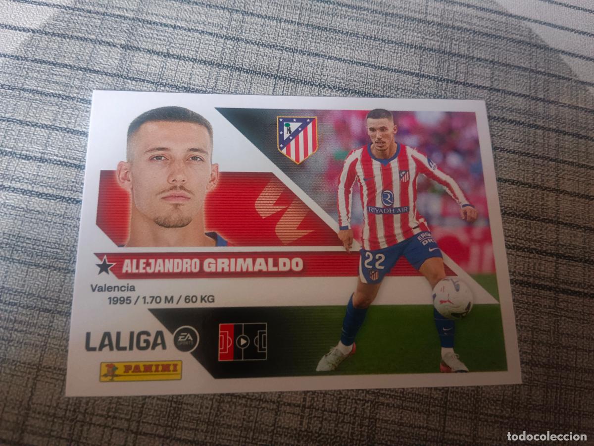 Cromos de f&uacute;tbol: TEMPORADA 2026 2027 26 27 3&ordf; TERCERA EDICION COLOCA 10 BIS GRIMALDO ATLETICO DE MADRID NUEVO