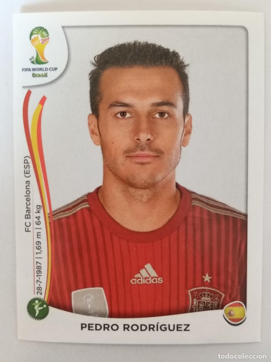 Cromos de f&uacute;tbol: #124 PEDRO (ESPA&Ntilde;A) MUNDIAL BRASIL 2014 PANINI