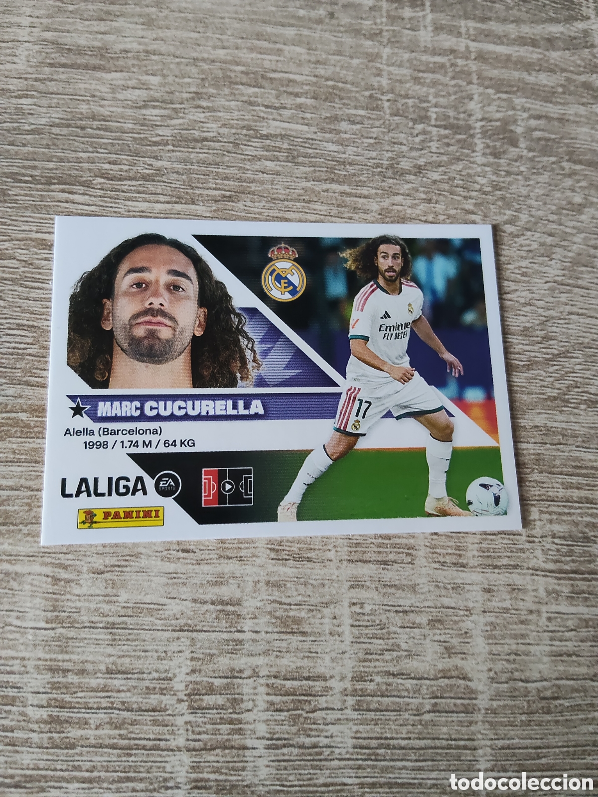 Cromos de f&uacute;tbol: Cucurella fichaje 29 Real Madrid liga 2026 2027 26 27 ediciones este