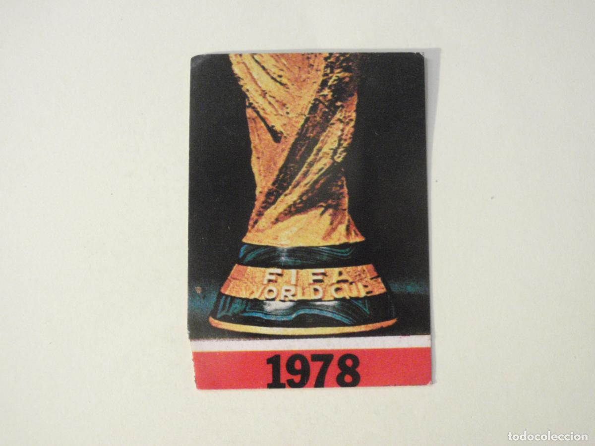 Cromos de f&uacute;tbol: Cromo n&ordm; 5 COPA DE LA FIFA. Mundial Argentina 1978 Ruiz Romero. Adhesivo nunca pegado 78