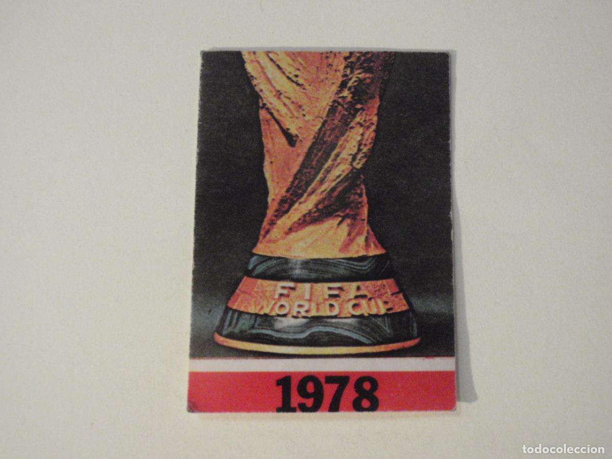 Cromos de f&uacute;tbol: Cromo n&ordm; 5 COPA DE LA FIFA. Mundial Argentina 1978 Ruiz Romero. Adhesivo nunca pegado 78