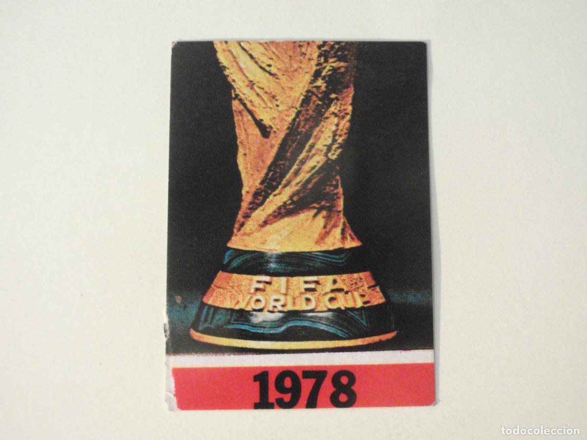 Cromos de f&uacute;tbol: Cromo n&ordm; 5 COPA DE LA FIFA. Mundial Argentina 1978 Ruiz Romero. Adhesivo nunca pegado 78