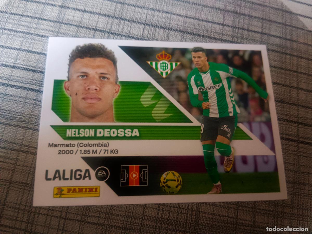Cromos de f&uacute;tbol: TEMPORADA 2026 2027 26 27 3&ordf; TERCERA EDICION COLOCA 11 BIS DEOSSA BETIS NUEVO