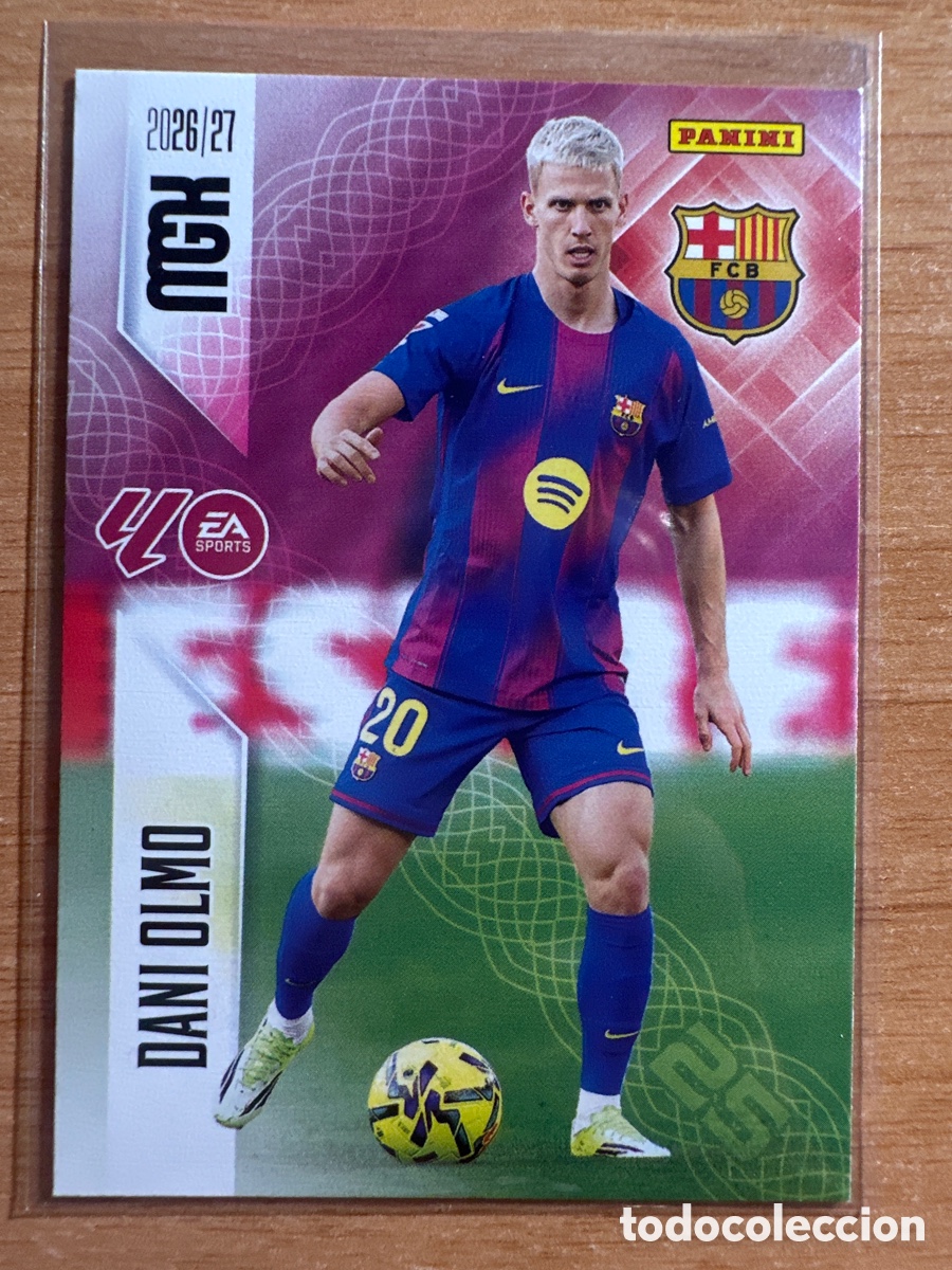 Cromos de f&uacute;tbol: 87 DANI OLMO FC BARCELONA MEGACRACKS 2026 2027 (MGK 26 27)