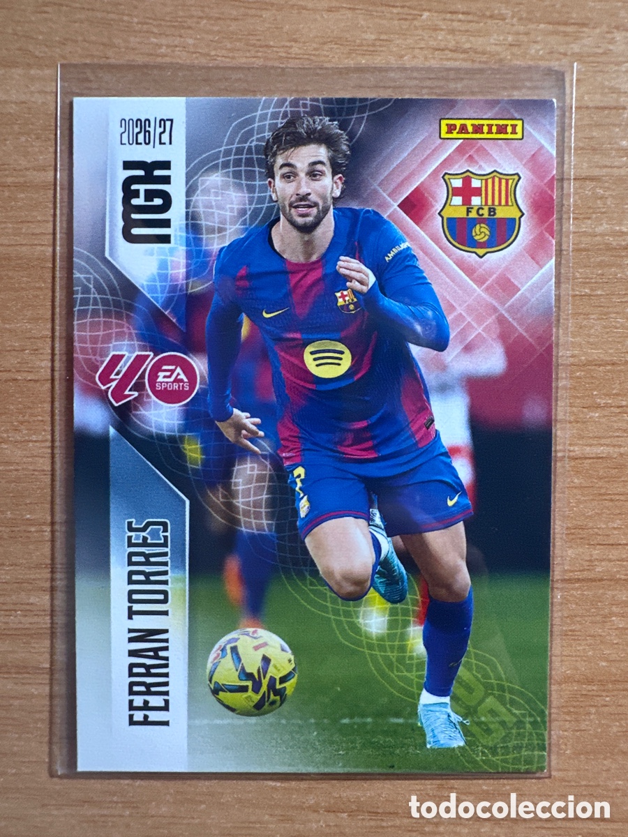 Cromos de f&uacute;tbol: 90 FERRAN TORRES FC BARCELONA MEGACRACKS 2026 2027 (MGK 26 27)