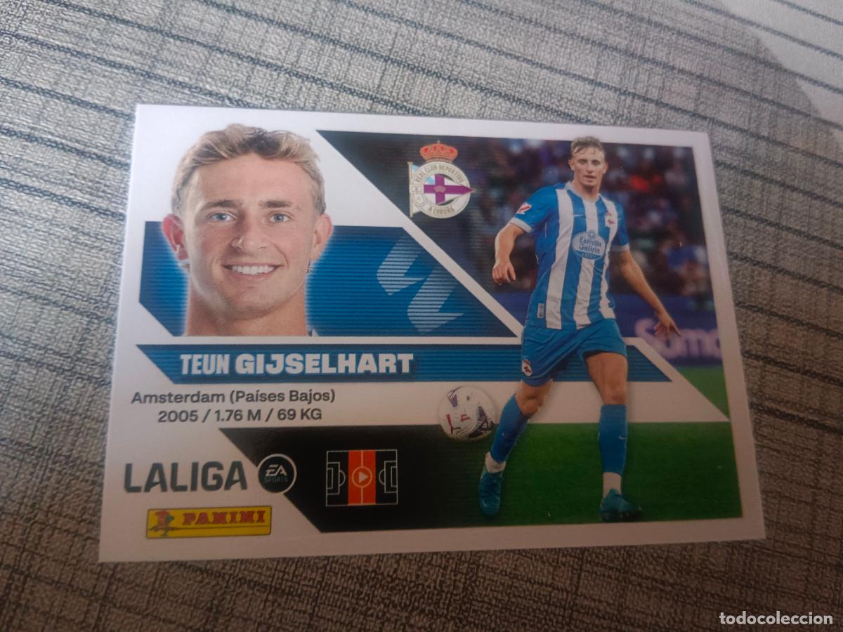 Cromos de f&uacute;tbol: TEMPORADA 2026 2027 26 27 3&ordf; TERCERA EDICION COLOCA 14 BIS GIJSELHART DEPORTIVO DE LA CORU&Ntilde;A NUEVO