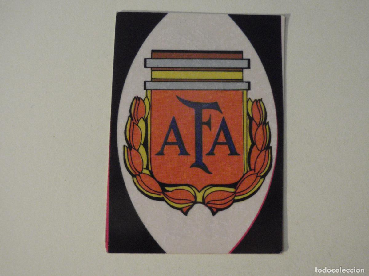 Cromos de f&uacute;tbol: Cromo n&ordm; 42 EMBLEMA DE ARGENTINA. Mundial Argentina 1978 Ruiz Romero. Adhesivo, nunca pegado 78