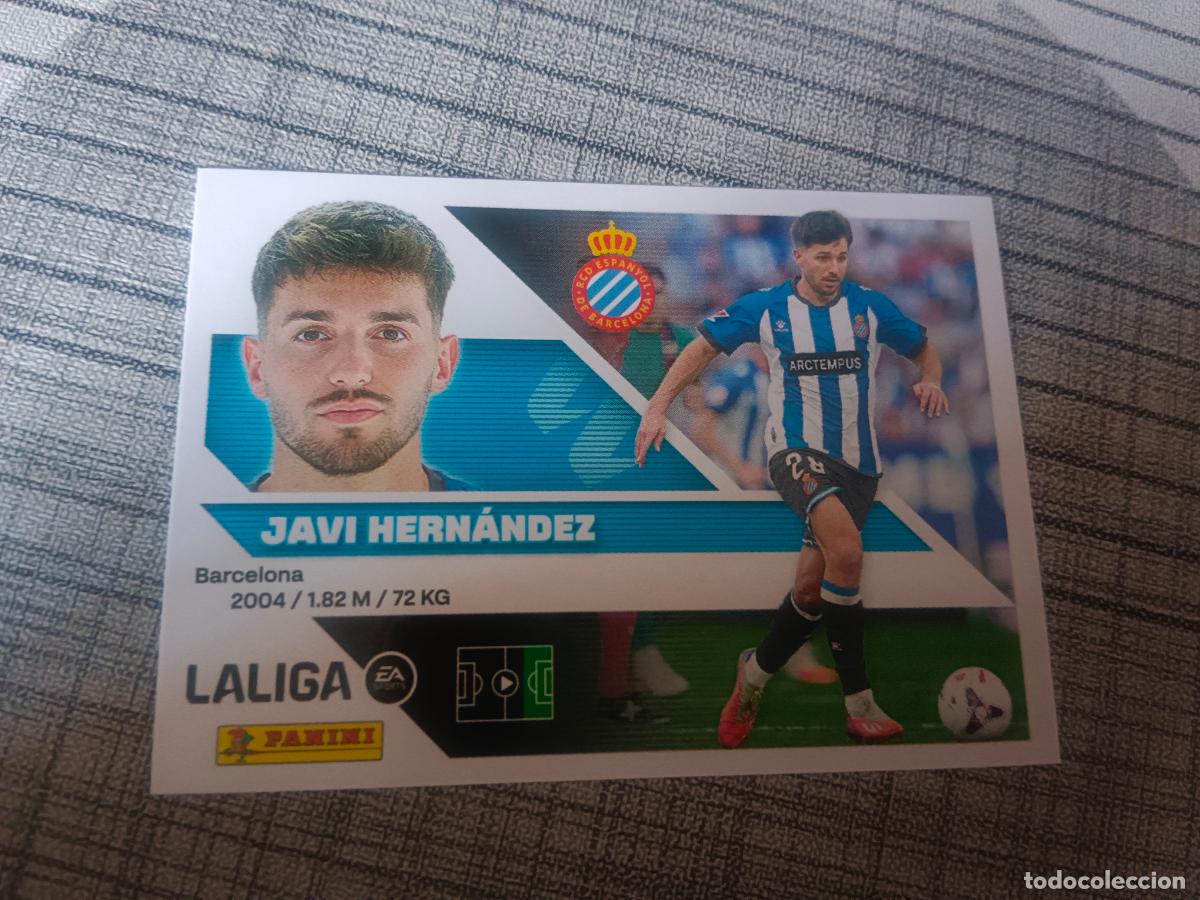 Cromos de f&uacute;tbol: TEMPORADA 2026 2027 26 27 3&ordf; TERCERA EDICION COLOCA 15 BIS JAVI HERNANDEZ ESPA&Ntilde;OL NUEVO